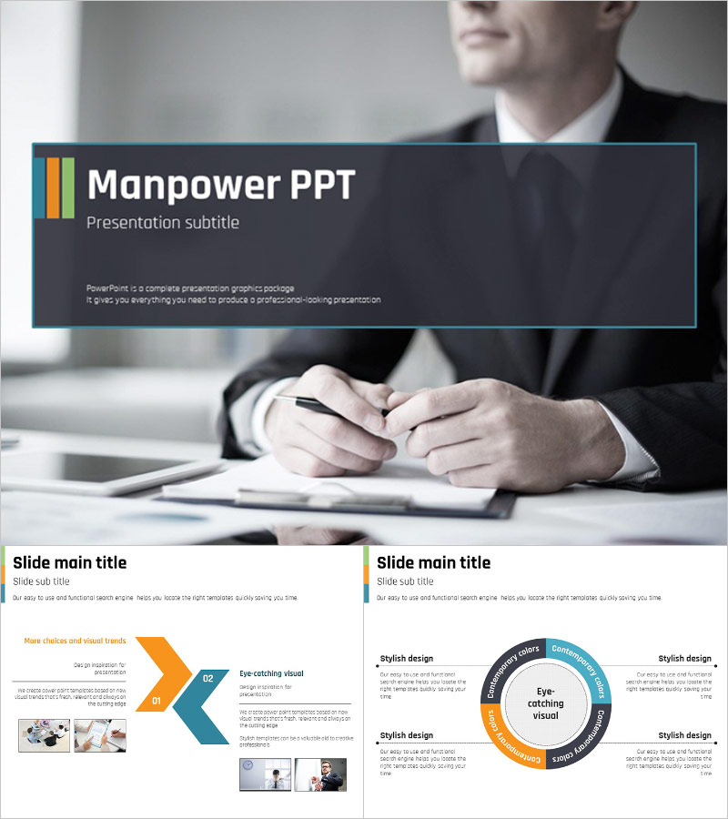 비즈니스 PPT 템플릿 – 전문적이고 세련된 디자인