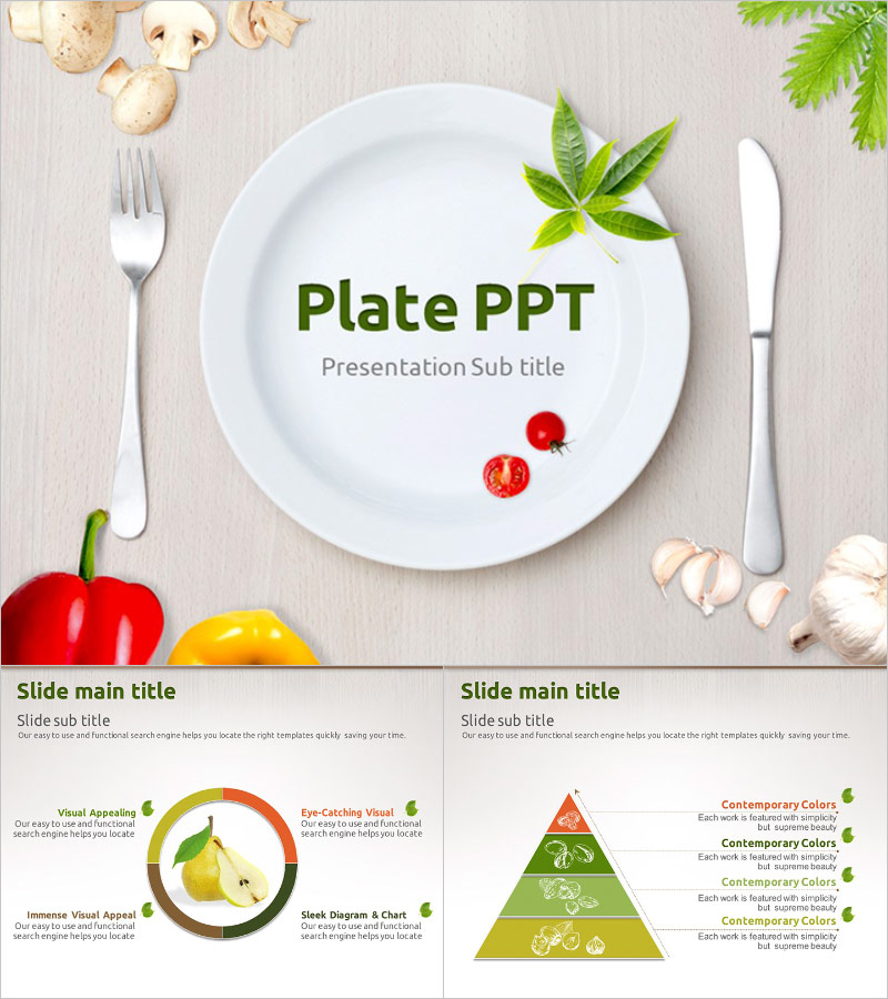 접시 플레이팅 프레젠테이션 – 식욕을 돋우는 디자인