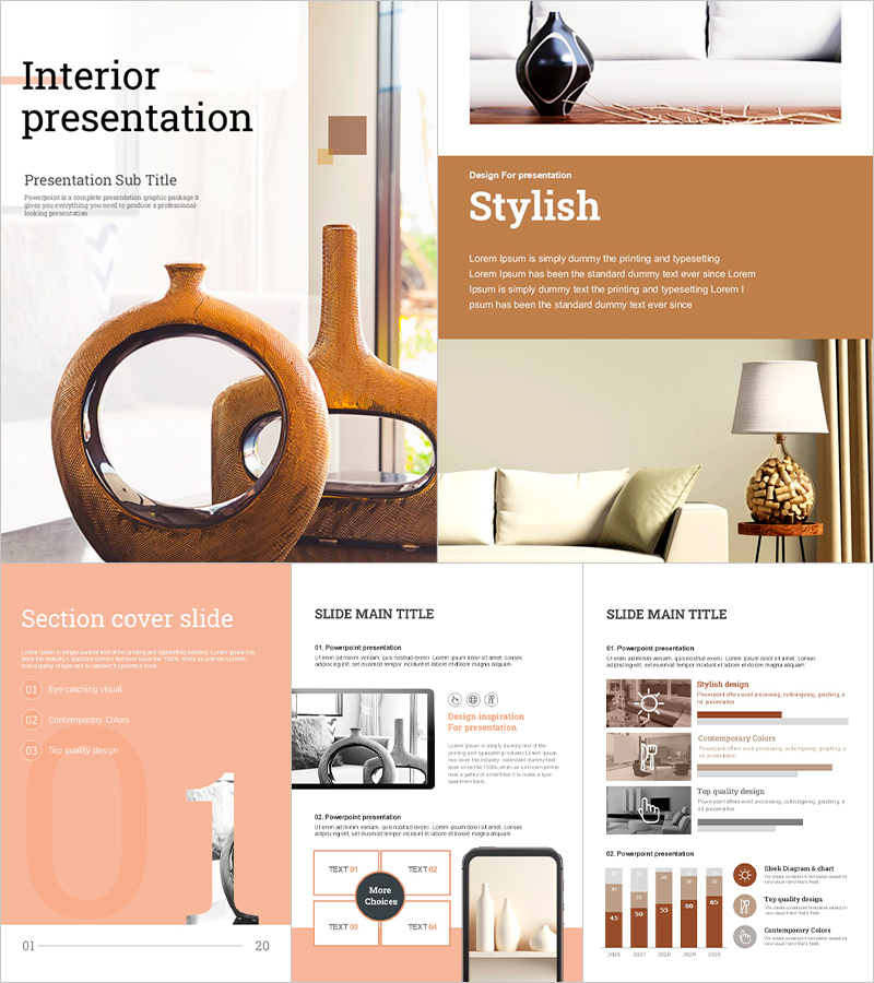 심플 인테리어 세로형 피피티 – 세련되면서도 실용적인 디자인