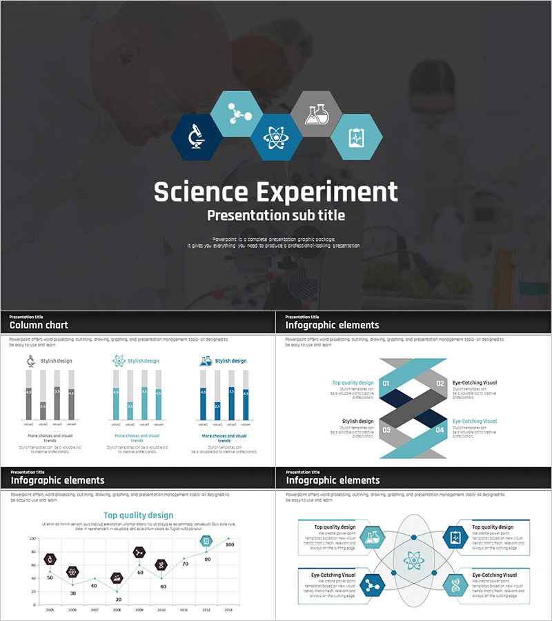 Science Experiment PPT Template – Meaningful Visual Communication