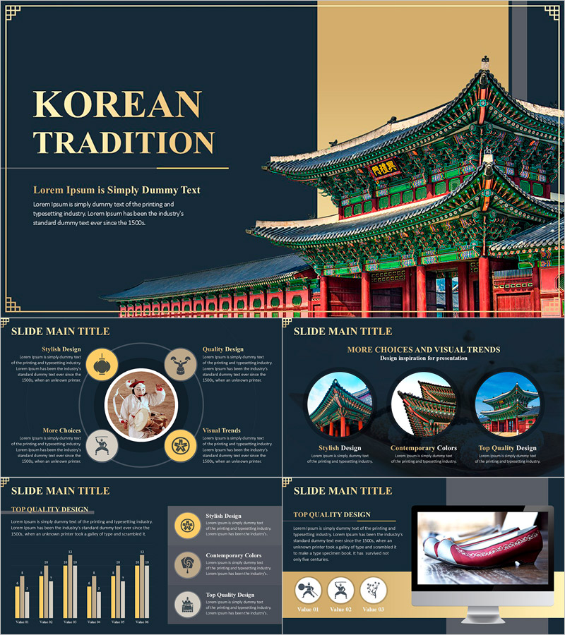 Korean Traditional Wide Template – Traditional Beauty Meets Modern Style