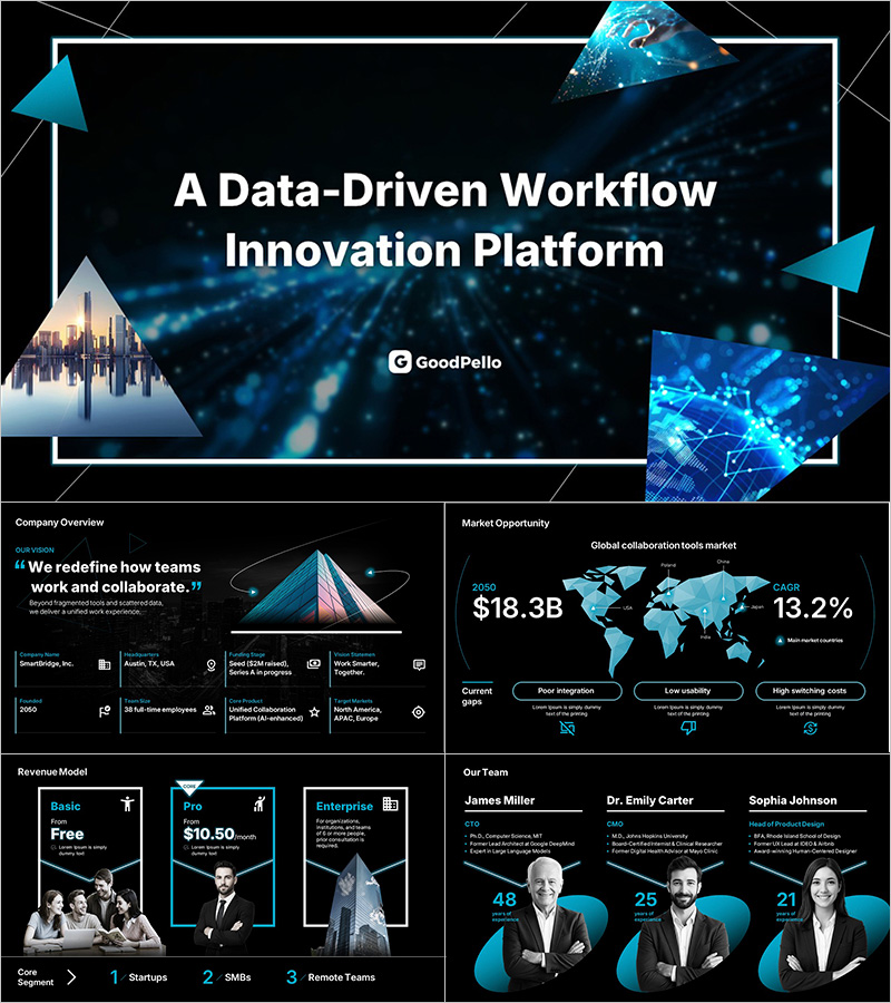Business Platform Template – Design for Data-Driven Innovation