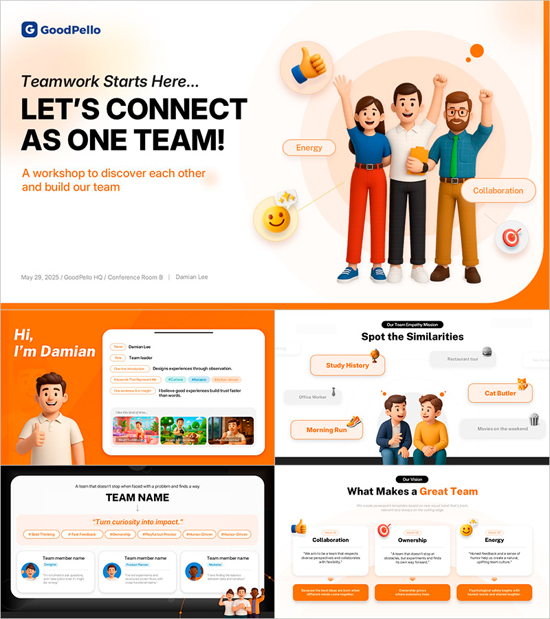 Teamwork Enhancement Workshop Template – Fun Collaboration Design