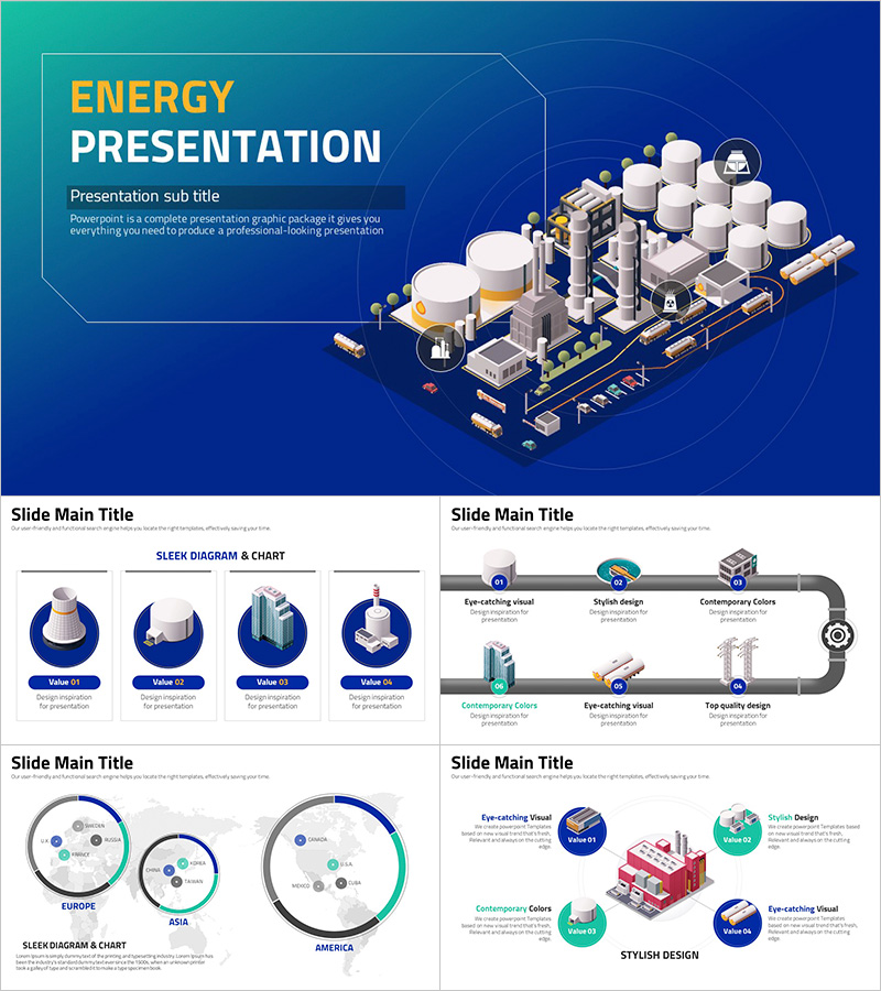 Energy Presentation Wide – Modern and Dynamic Design