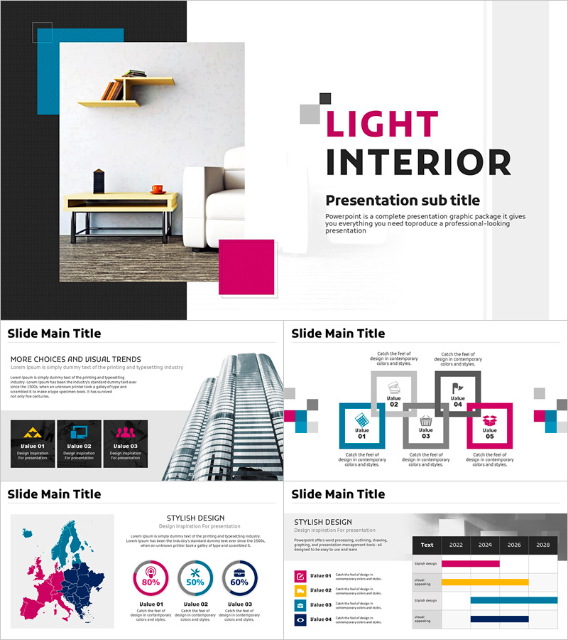 Interior Presentation Wide – Stylish Design