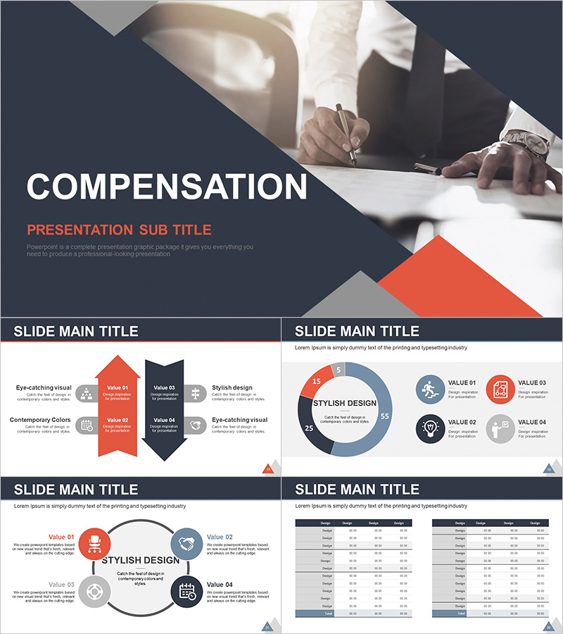 Business Presentation Template – Stylish Design for Effective Communication