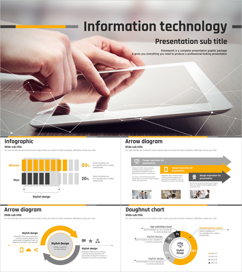 Technology PowerPoint Template – Stylish Design and Efficient Use