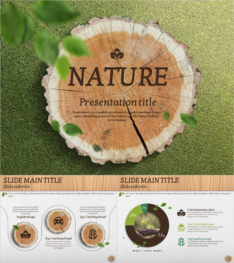 오가닉 애니메이션 프레젠테이션 – 자연을 담은 동적 효과 디자인
