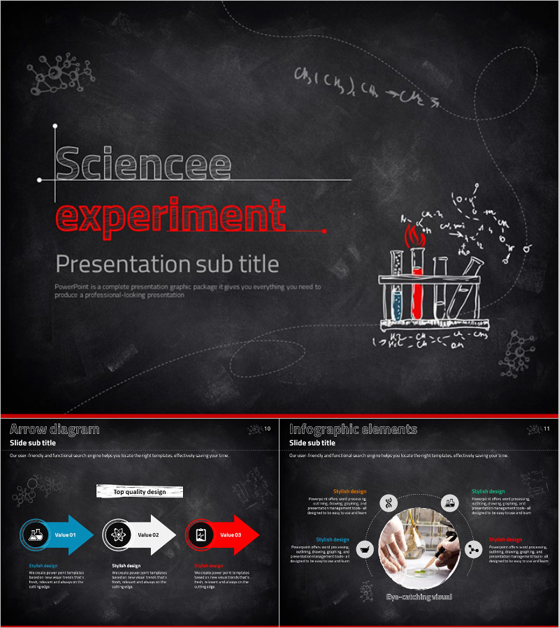 연구 보고서 애니메이션 템플릿 – 시선을 사로잡는 과학적 표현