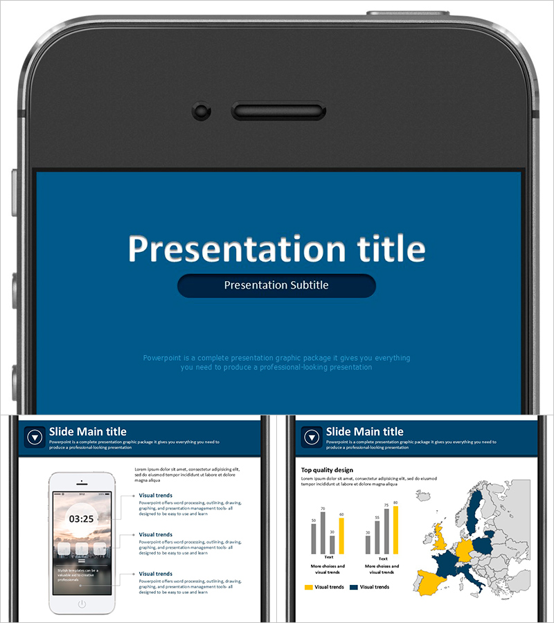 Mobile Moving Template – Visual Emphasis with Fluid Slide Transitions