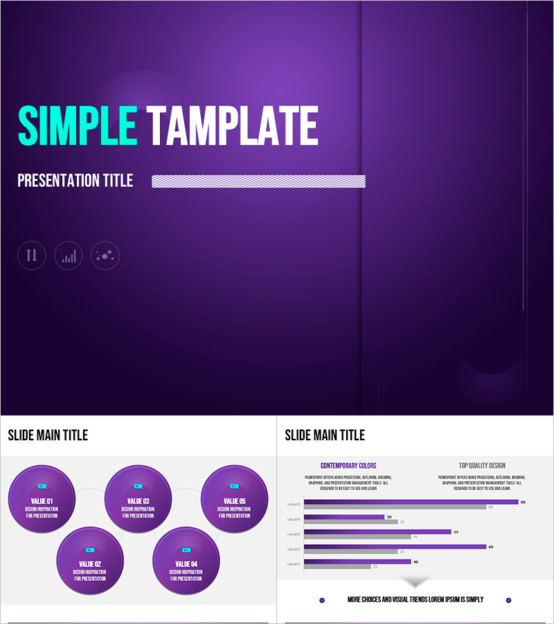 퀄리티 높은 심플 무료 PPT 템플릿