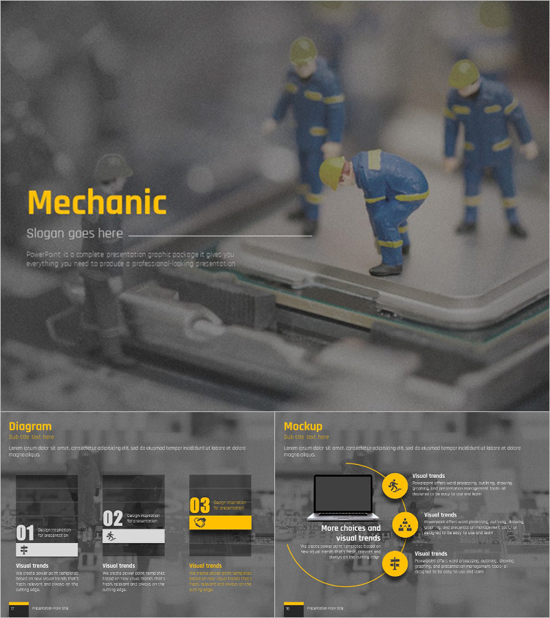 기술소개 애니메이션 피피티 템플릿 – 역동적인 시각 효과로 주목받는 디자인