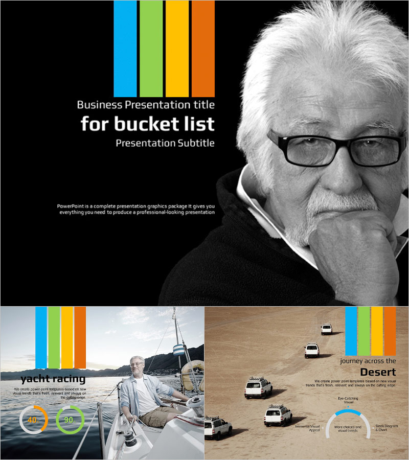 버킷 리스트 ZEN 프레젠테이션 – 인생의 목표를 구현하는 슬라이드 구성