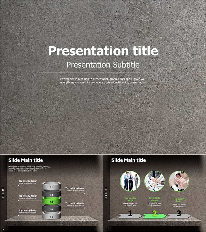 Concrete Moving Template - Visual Flow and Natural Transition