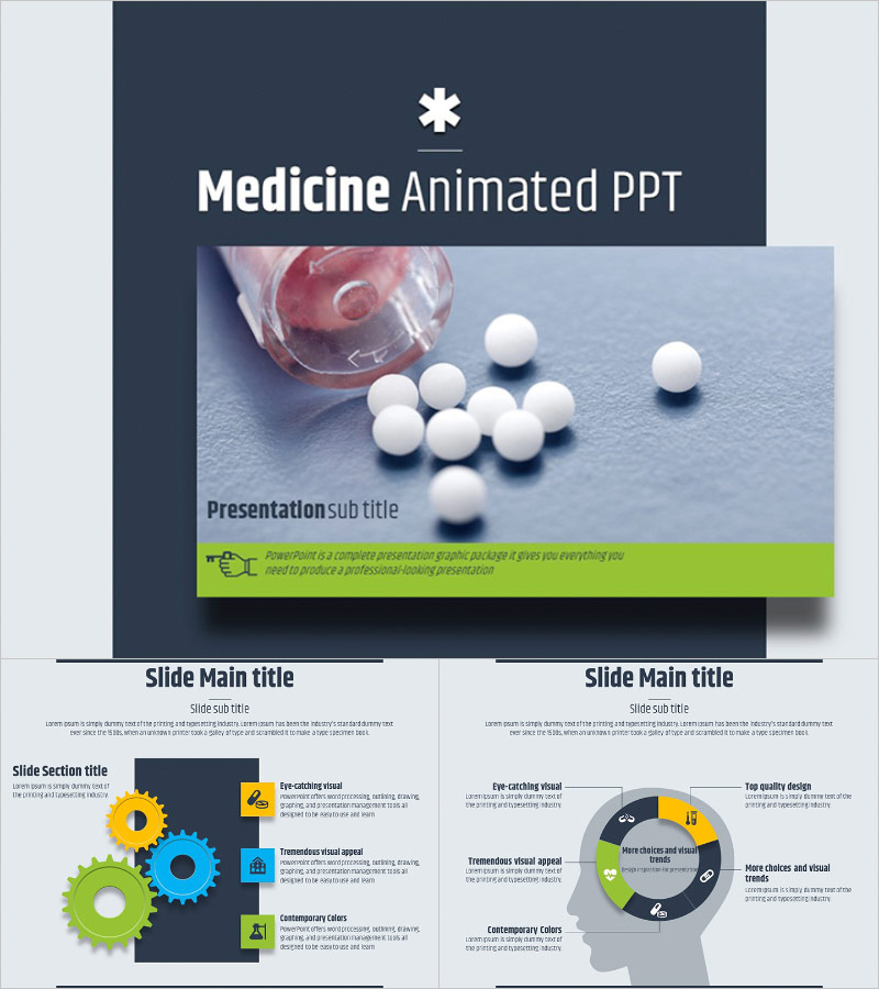 신약 소개프레젠테이션 애니메이션 템플릿 – 시선을 사로잡는 최신 디자인