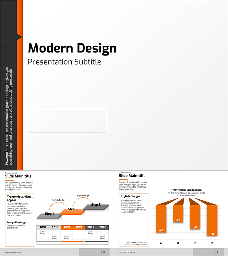 모던 디자인 애니메이션 템플릿 – 시선을 사로잡는 동적 프레젠테이션