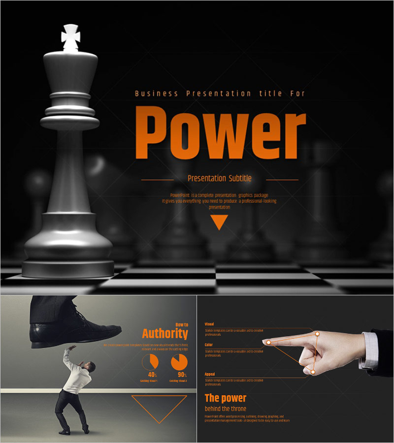 능력 프레젠테이션 템플릿 – 강력한 메시지를 전달하는 감성 디자인