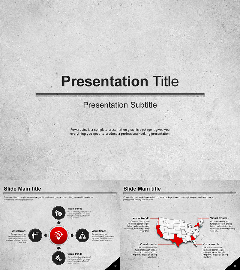 Cube PPT Moving Template – Seamlessly Flowing Presentation Design