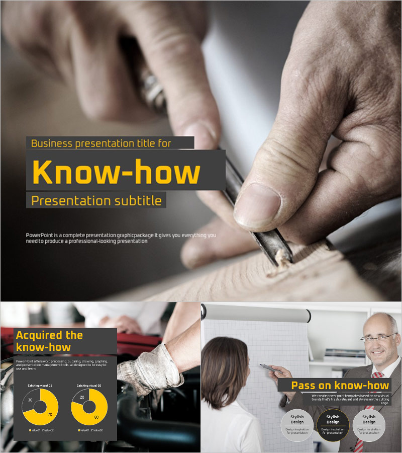 Know-How Focused ZEN Presentation Template – Emotionally Engaging Design for Practical Insights