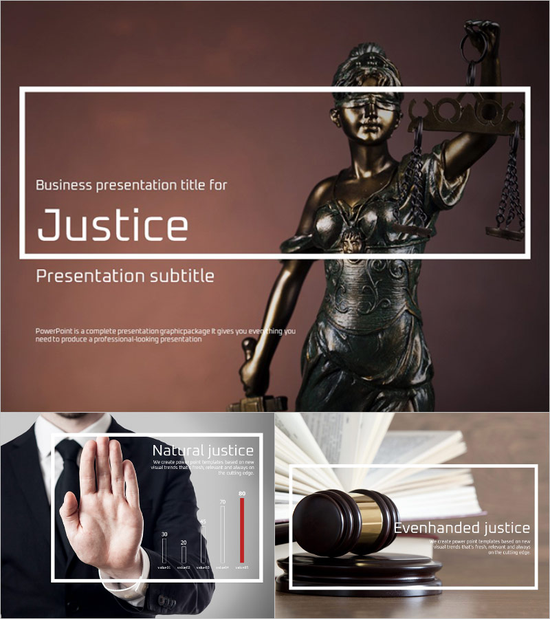 Justice-Themed ZEN Presentation – An Emotional Message Delivered
