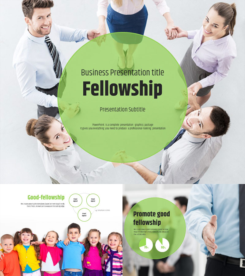 친밀감을 전하는 ZEN 프레젠테이션 템플릿 - 동료애를 강조한 감성 디자인