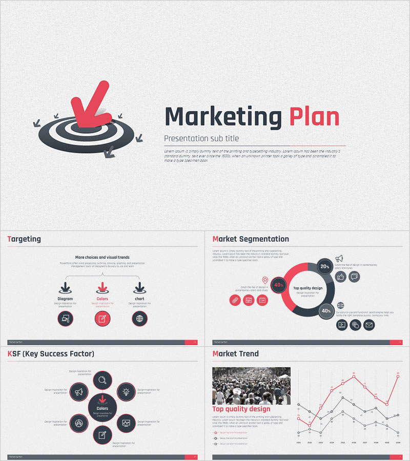 Marketing Plan Presentation Template – Effective Strategies Towards Goals