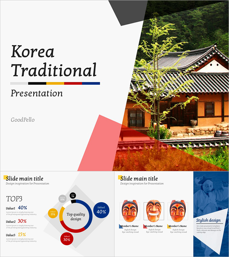 한국 애니메이션 프레젠테이션 템플릿 – 시선을 사로잡는 동적 디자인