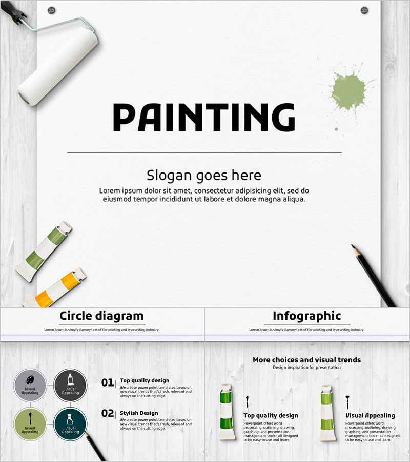 그림 애니메이션 프레젠테이션 템플릿 – 시선을 끌는 동적 디자인