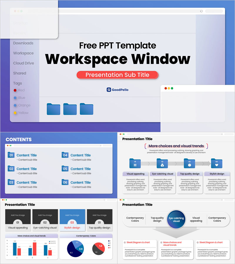 스타일리시한 무료 PPT 템플릿