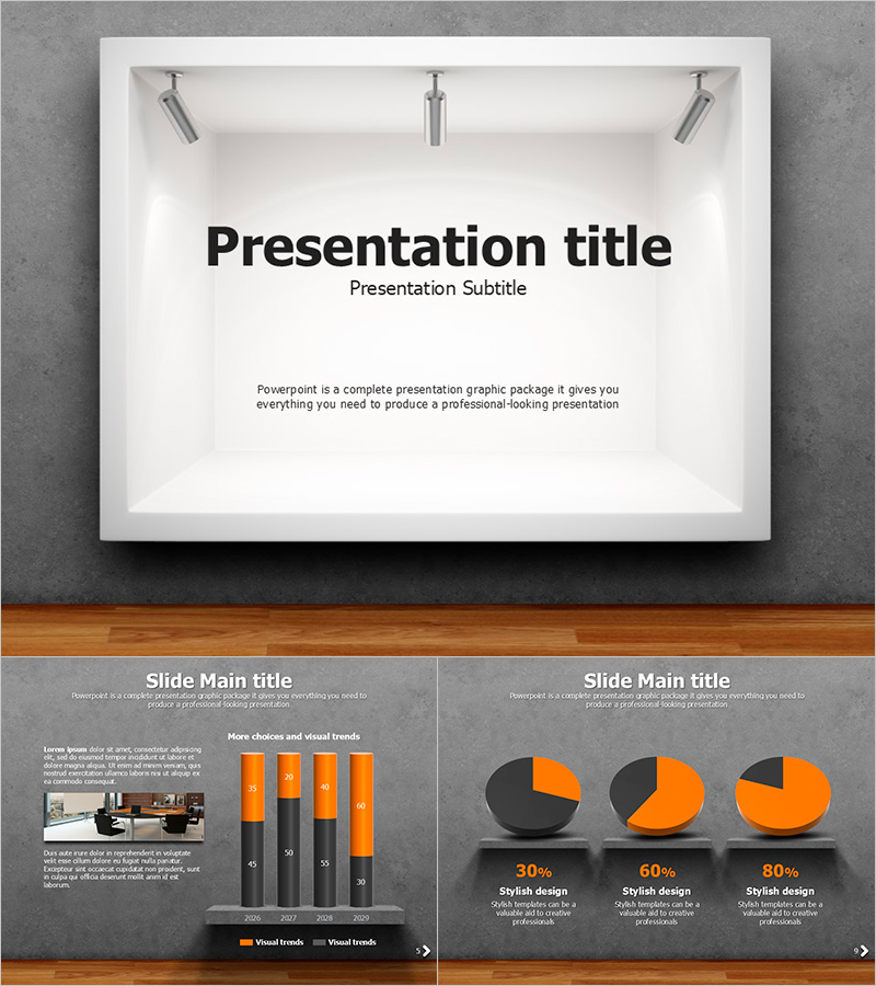 Exhibition Themed Moving Template – Smooth Flow for Brand Messaging