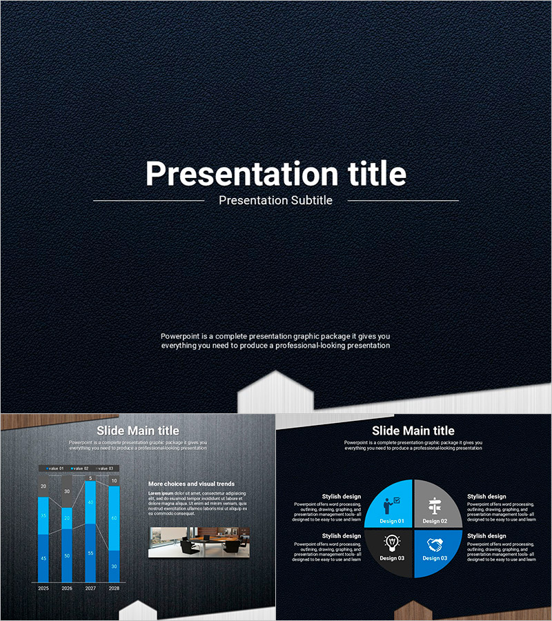 Material Theme Moving Template – Engaging Presentations with Cool Tones