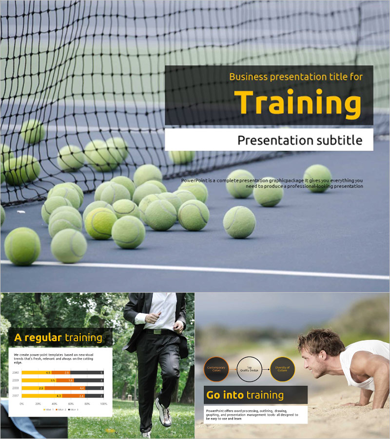 Training PPT Template – Emotional Presentation Design