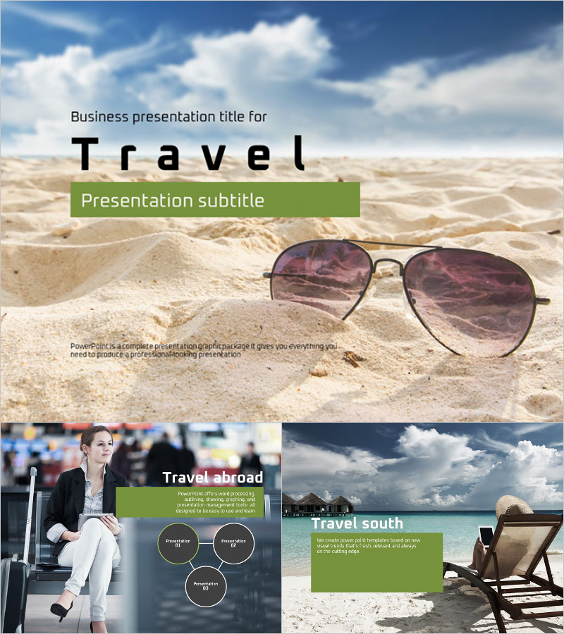 Travel Theme ZEN Presentation Template – Design Focusing on Unique Experiences