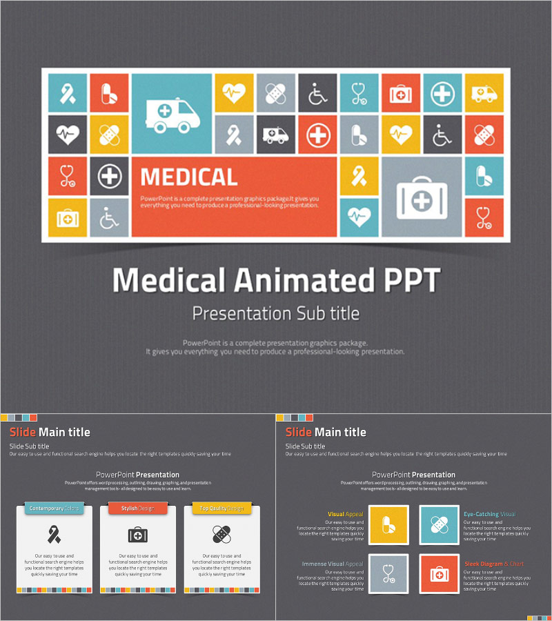 의학 애니메이션 프레젠테이션 – 시선 집중하는 다채로운 디자인