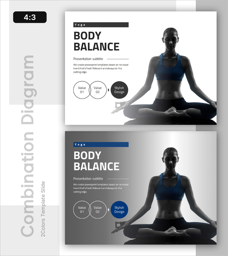 균형 잡힌 몸을 위한 전략 – 요가 중심의 프레젠테이션 센세이션