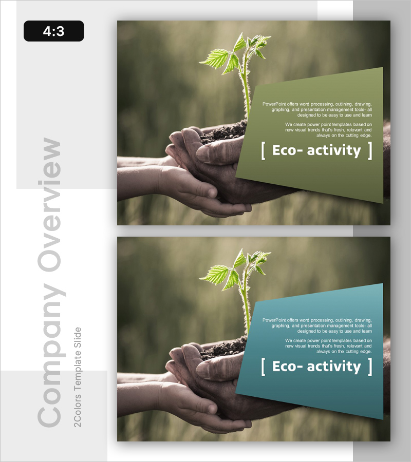 친환경 사업 소개 – 지속 가능성의 비전