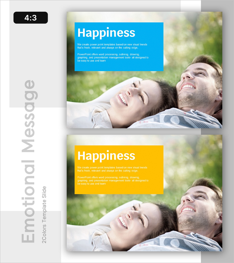 행복한 연인을 위한 성공적인 슬라이드 – 사랑과 자유