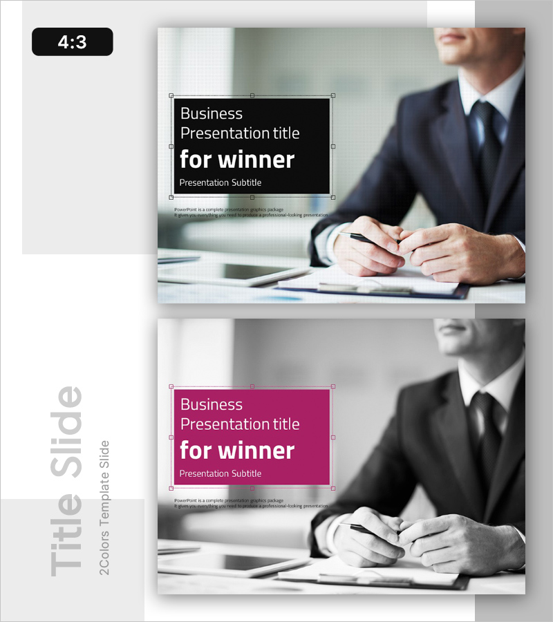 우승자 템플릿 표지 - 성공적인 첫인상을 위한 디자인