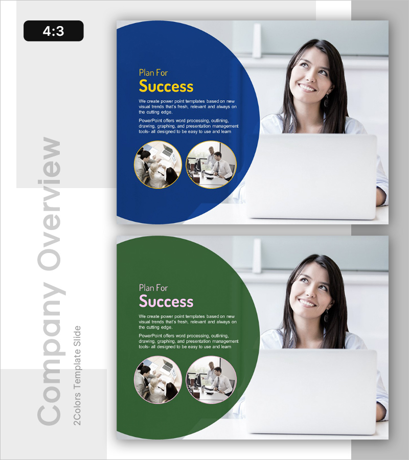 성공적인 사업 계획 슬라이드 – 사업 개요 및 실행