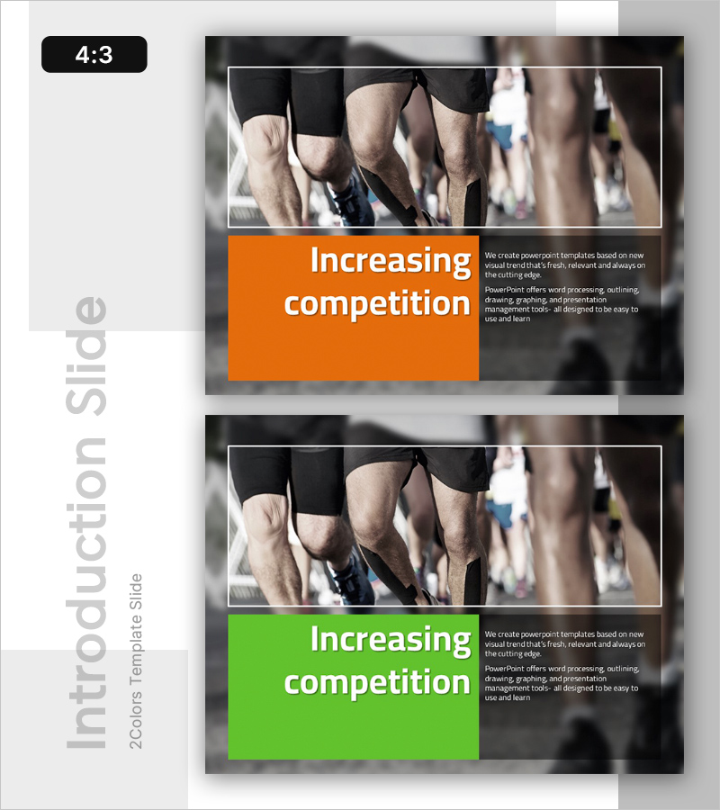 경쟁이 심화되다 – 인트로 슬라이드