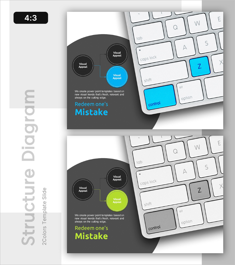 실수를 만회하는 방법 – 비즈니스 전략 슬라이드