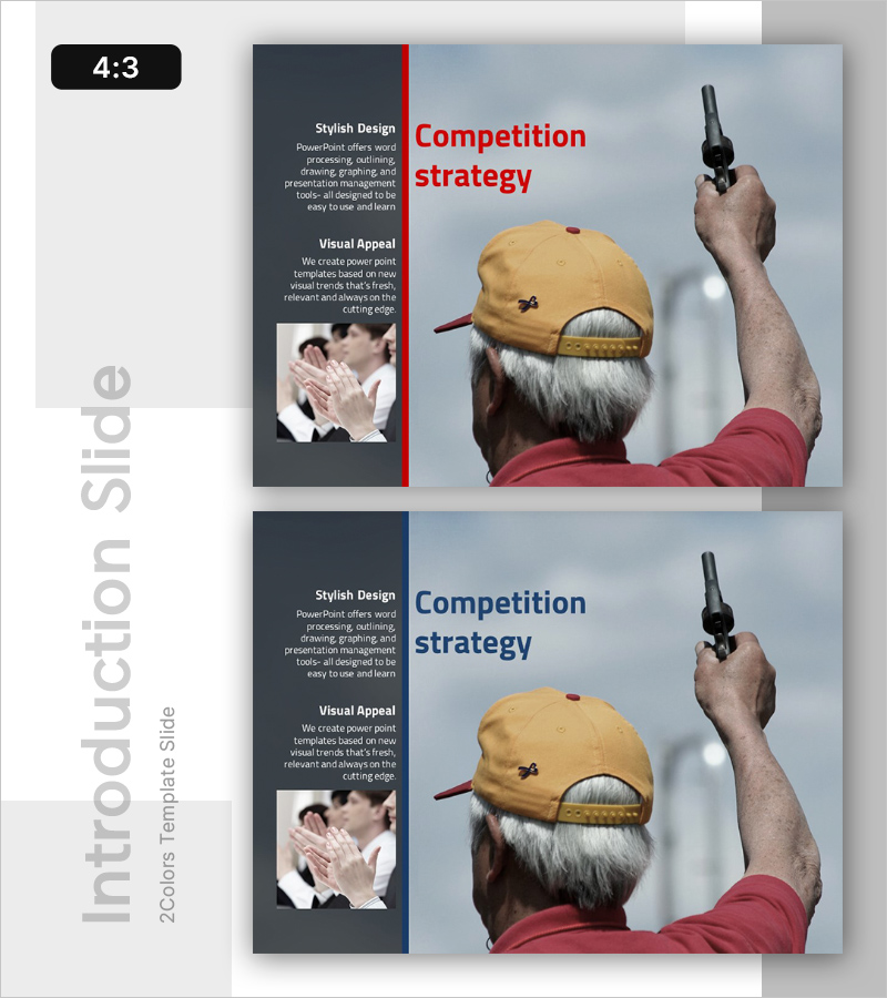 경쟁 스포츠 템플릿 인트로 – 전략과 도전의 시작