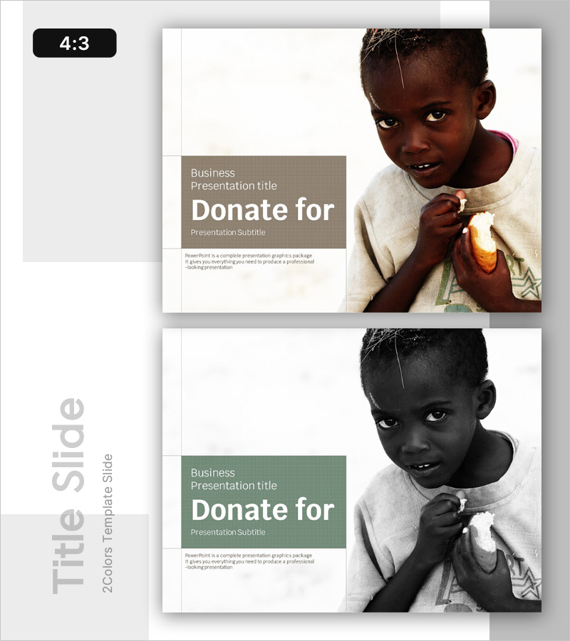 자선 후원 템플릿 표지 – 희망을 전하는 첫걸음