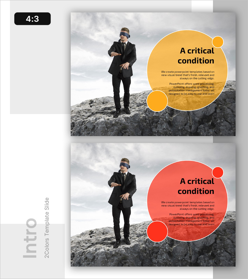 위기를 대처하는법 템플릿 인트로 – 성공적인 전략을 담다