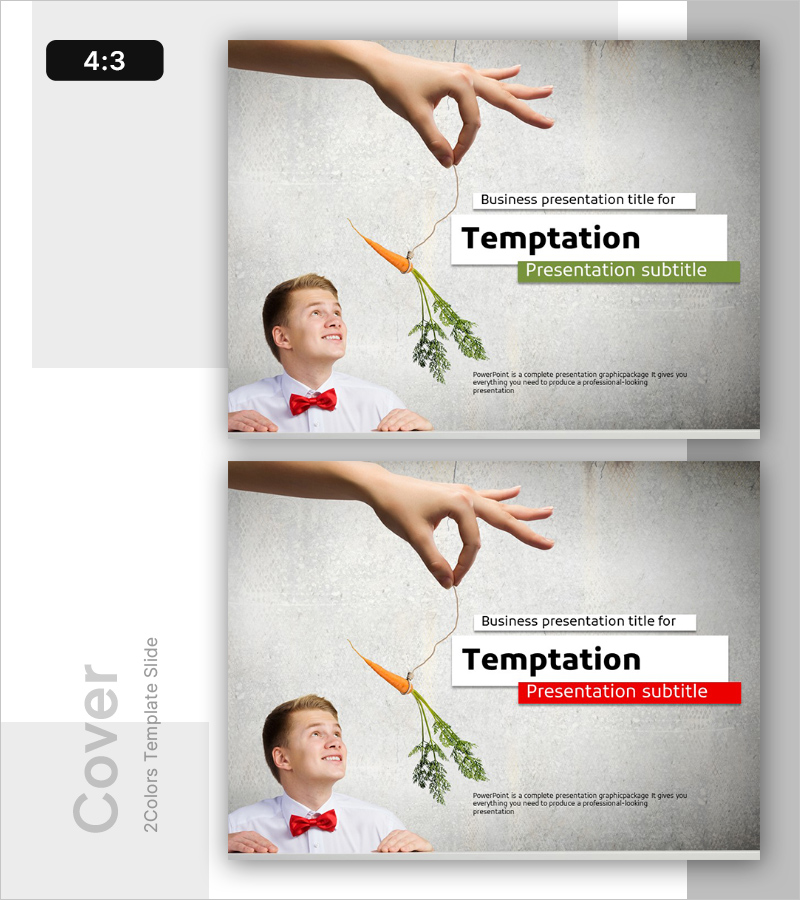 유혹에 현혹되지 않는 법 템플릿 표지