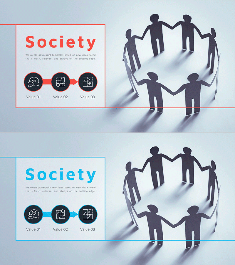 사회 단합력 구성체계 – 사업 비전 및 전략 설명