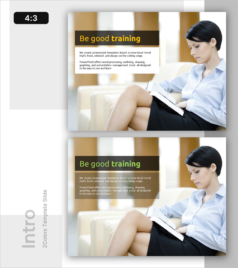 트레이닝 템플릿 인트로 – 성공적인 교육의 시작