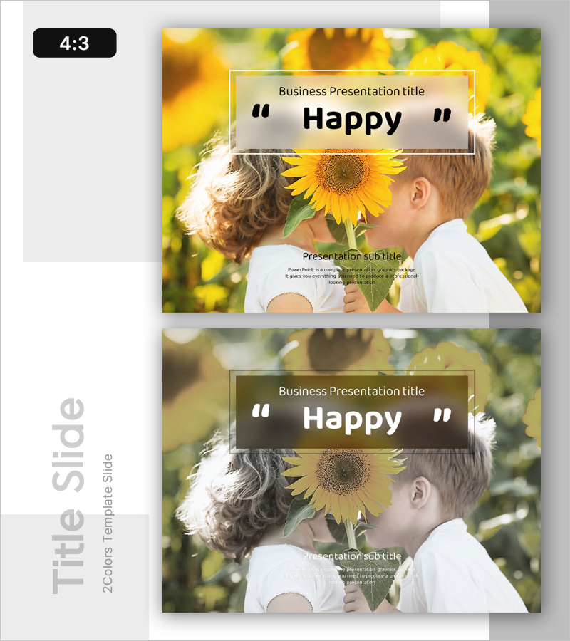 작은 행복의 기록 템플릿 표지 – 기쁨의 순간들
