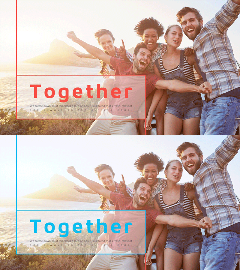 함께하는 순간 템플릿 표지 – 따뜻한 우정의 시작