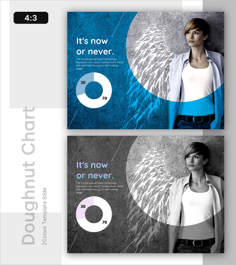 원 도넛 그래프로 시장 점유율 분석